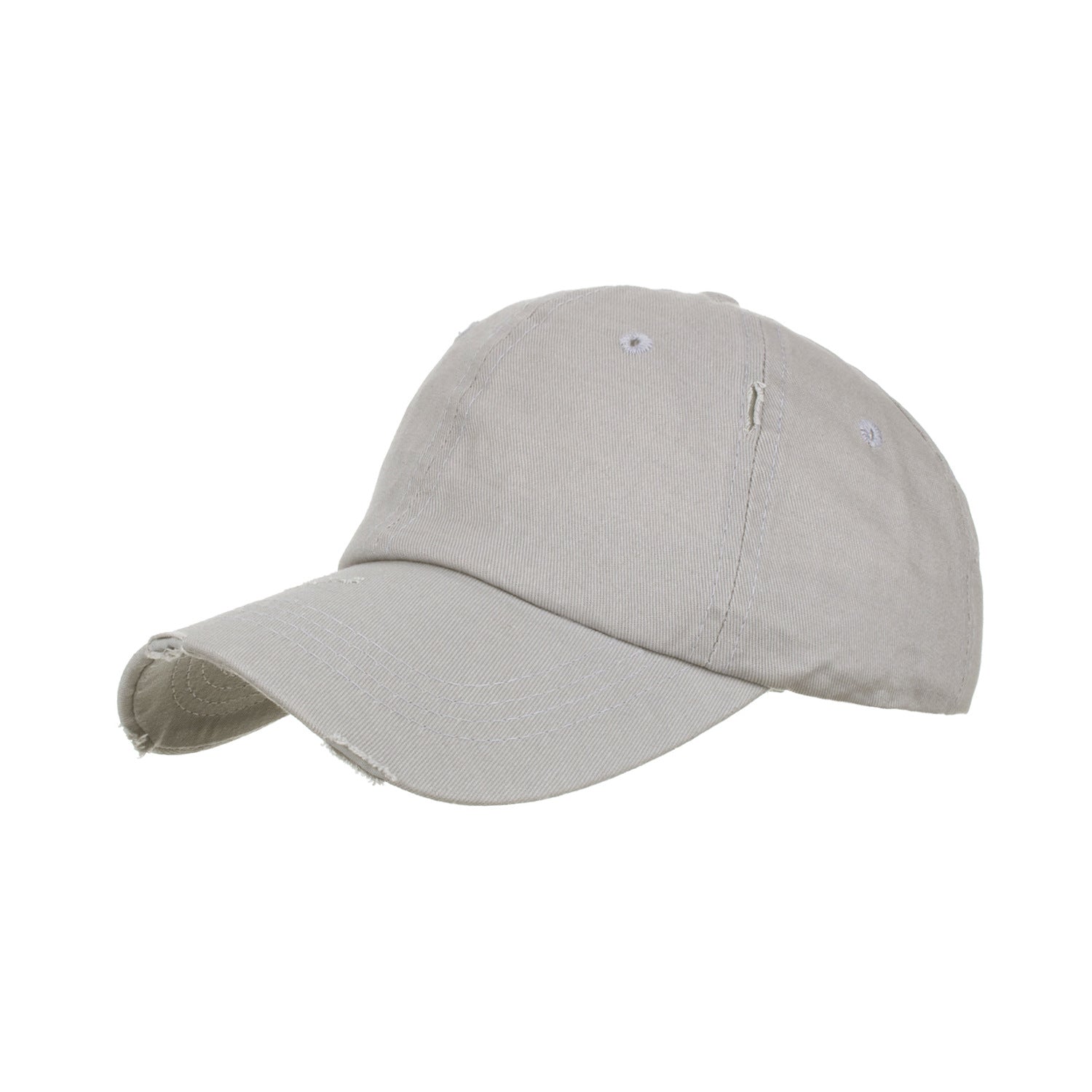 Wholesale Plain ponytail hole multicolor baseball cap